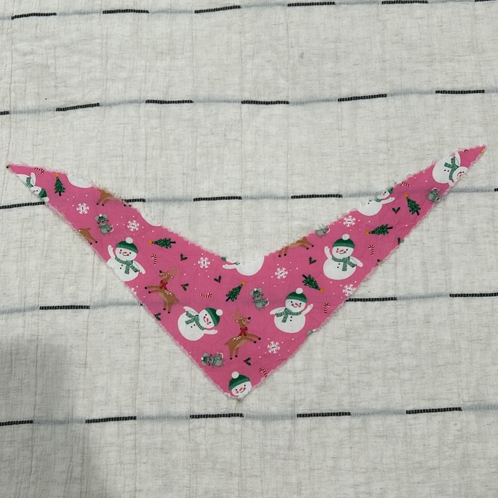 Cute Christmas Bandanna for a puppy